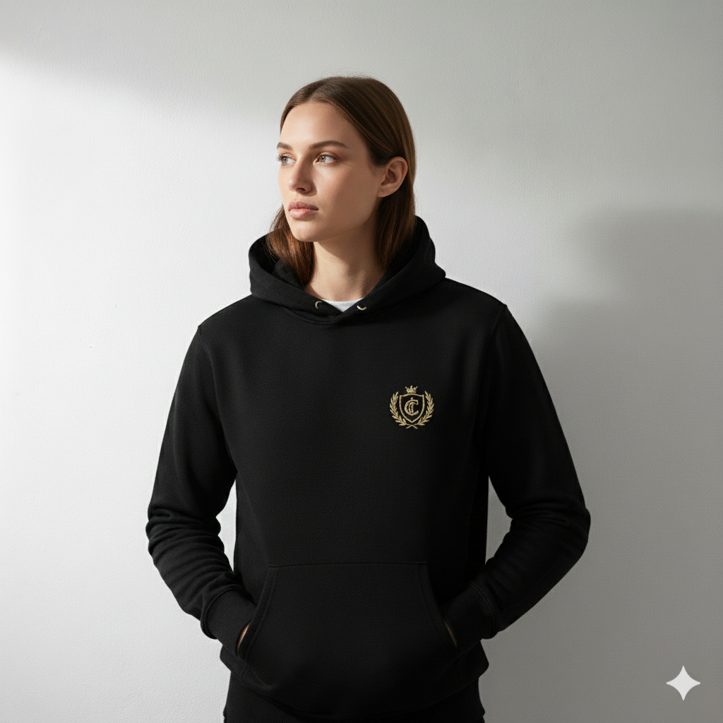 Sudadera Hoodie "Silenzio e Lusso"