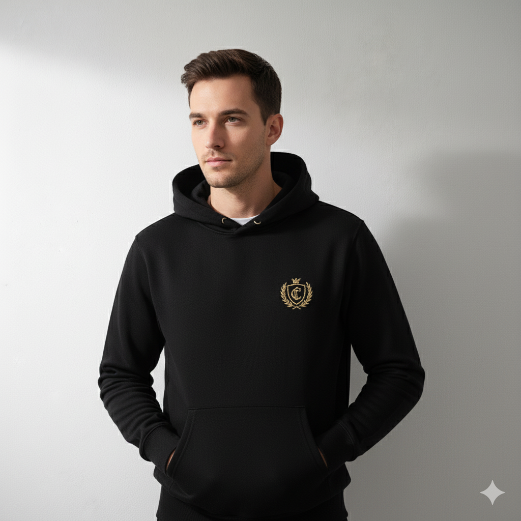 Sudadera Hoodie "Silenzio e Lusso"